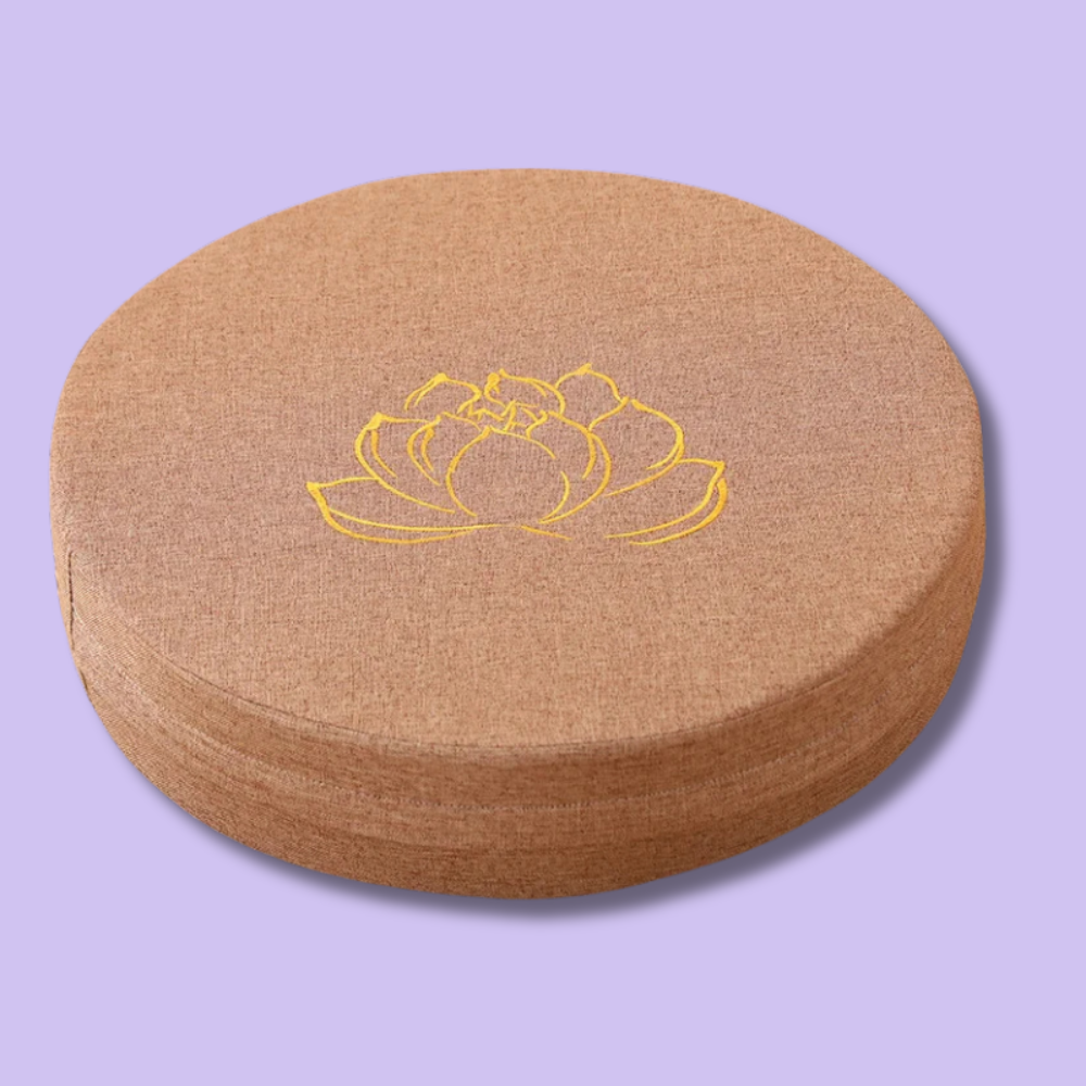 Coussin de méditation yoga