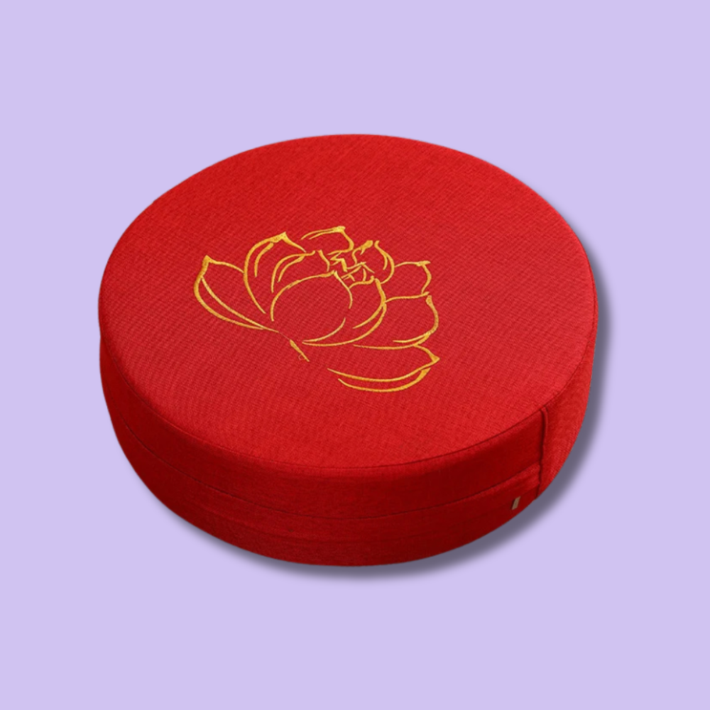 Coussin de méditation yoga
