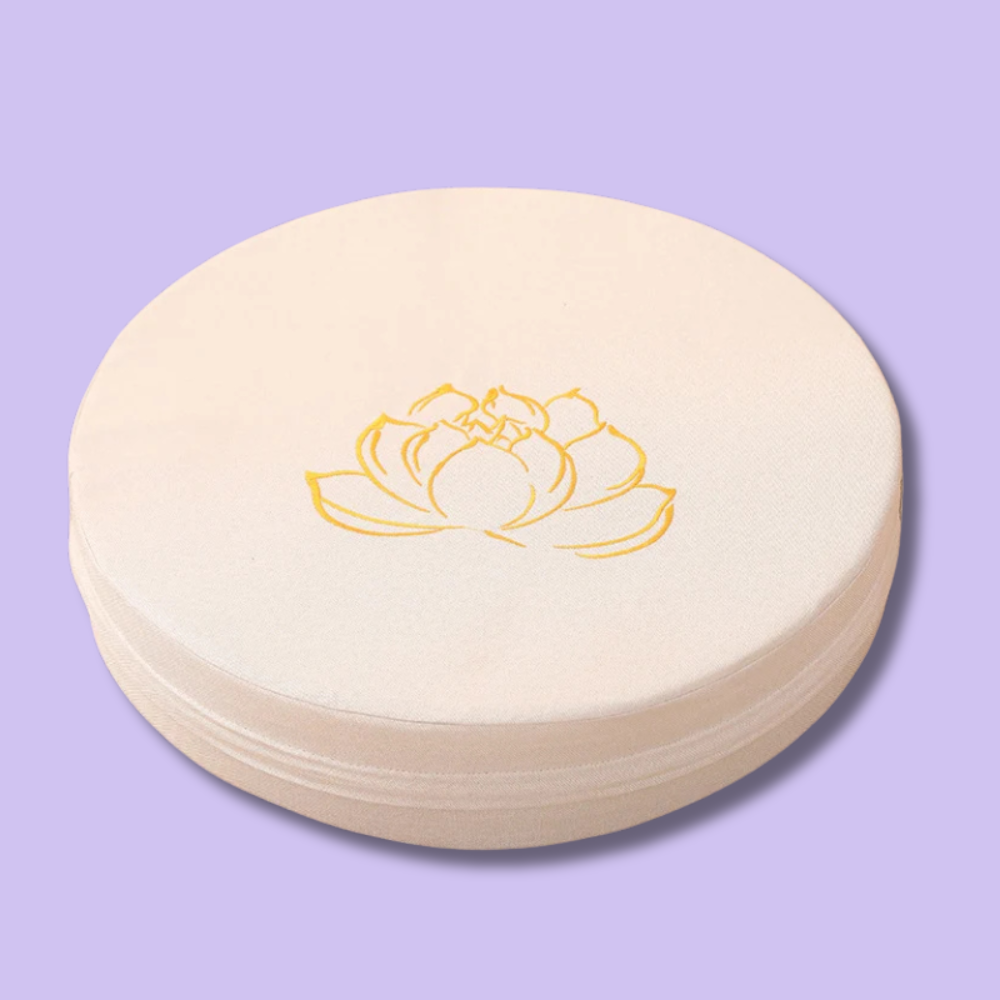 Coussin de méditation yoga