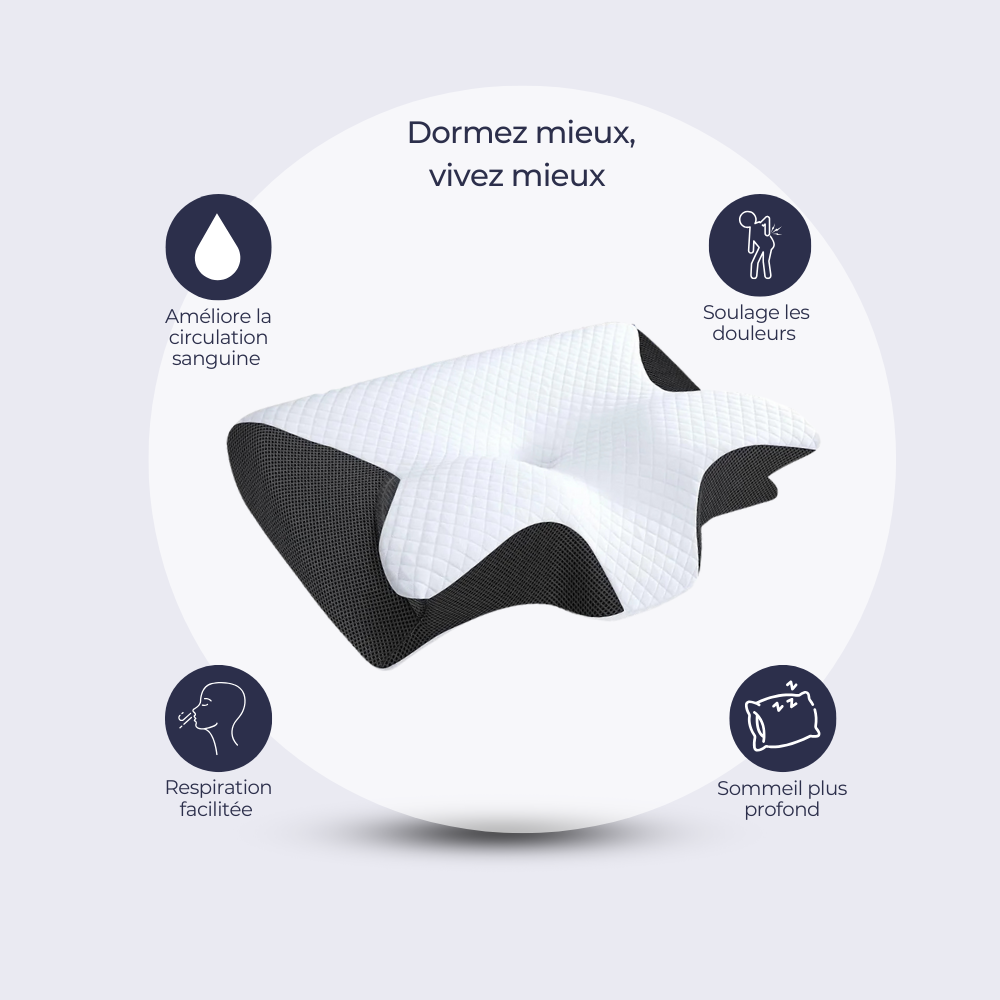 Oreiller ergonomique