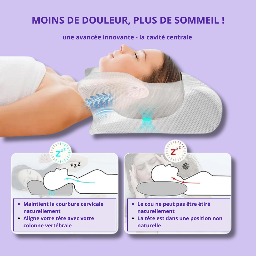 Oreiller ergonomique
