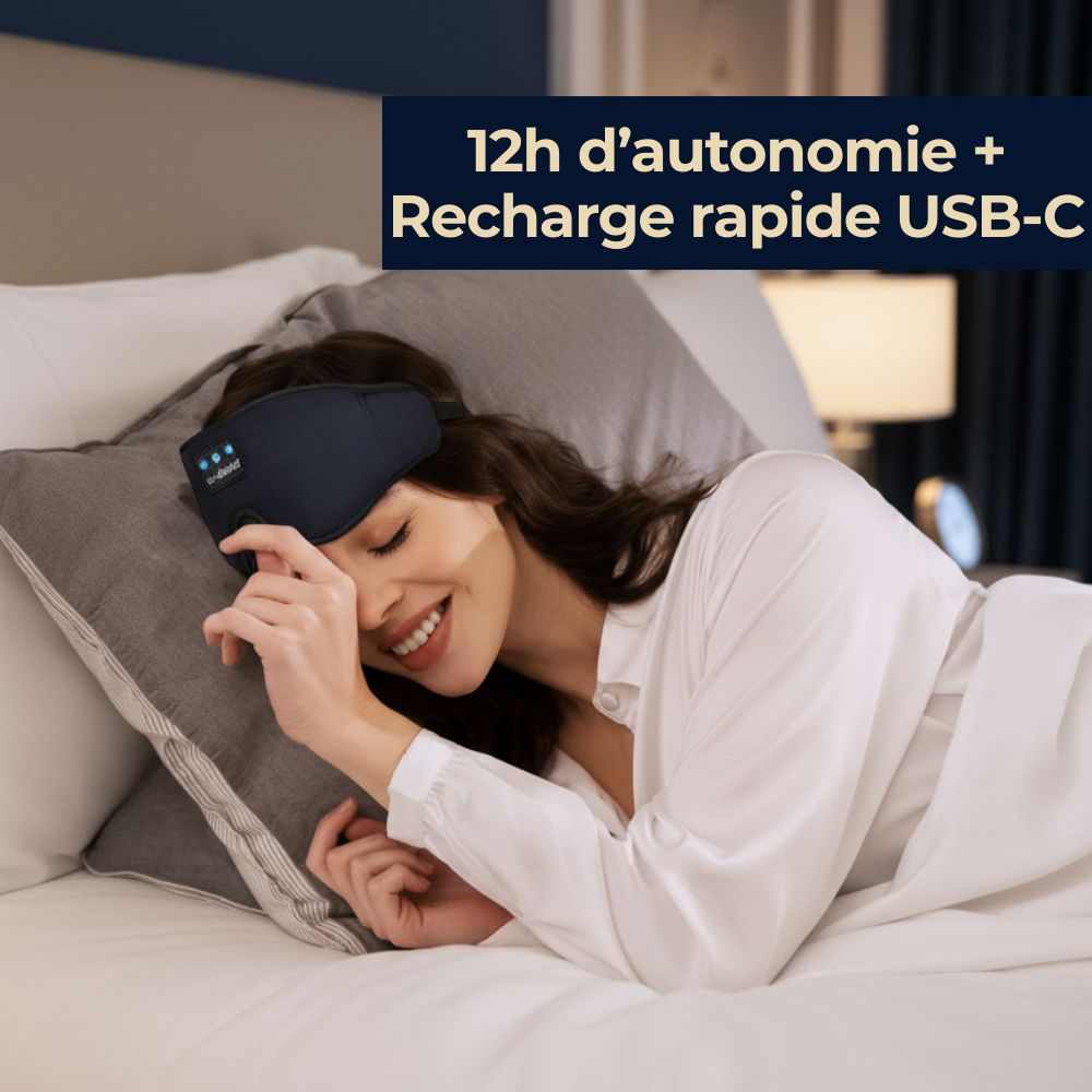 Masque Relax™ – Dormez profondément, écoutez librement