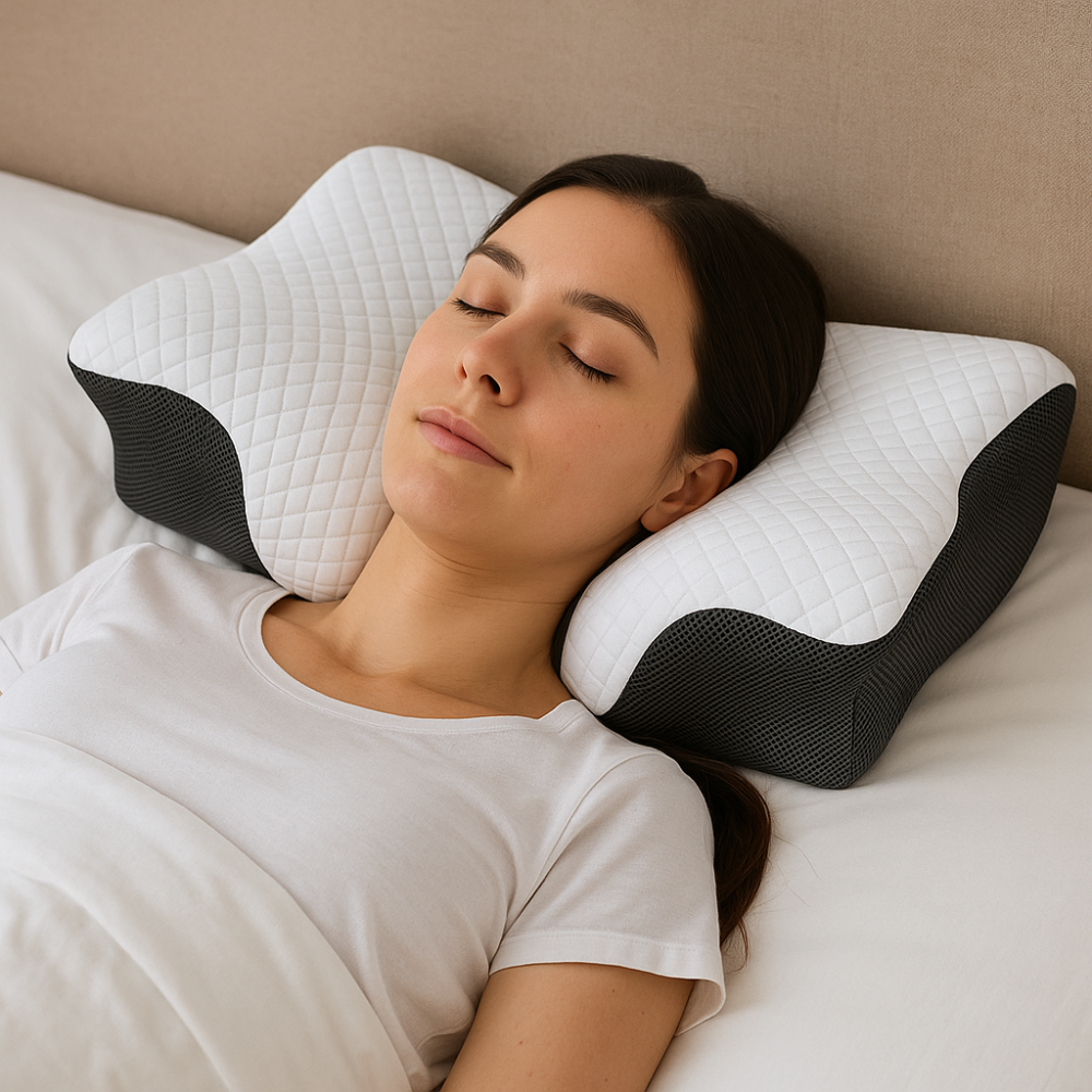 Oreiller Ergonomique Lunadoux — Dormez mieux, vivez mieux