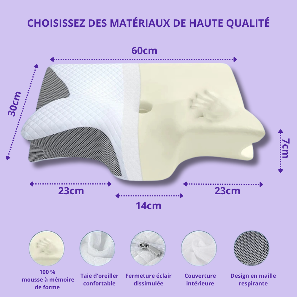 Oreiller ergonomique