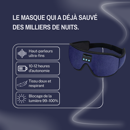 Masque Relax™ – Dormez profondément, écoutez librement